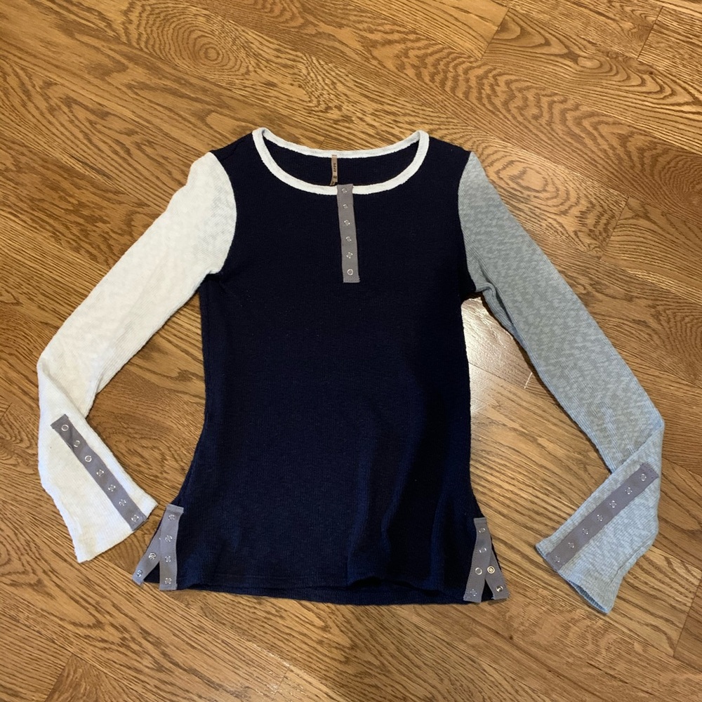 Pete Collection Boutique color block sweater XS